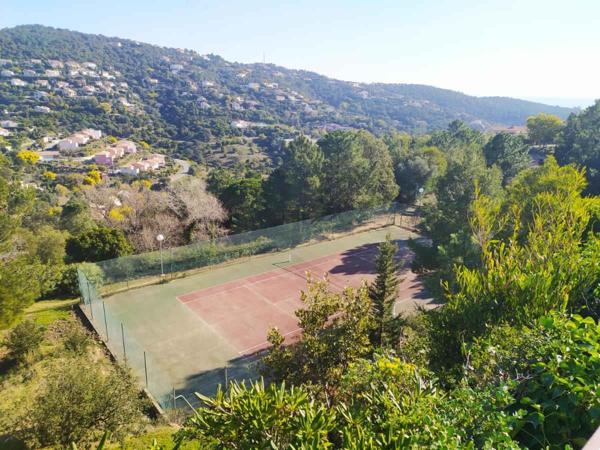 Vacance Location Mer Piscine Var Sud Terrasse Les Issambres Buitenkant foto